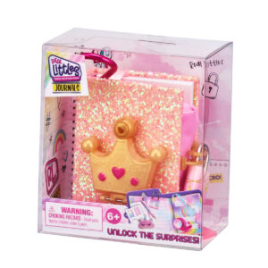 Set Mini jurnal cu accesorii, Real Littles, S4, Coronita