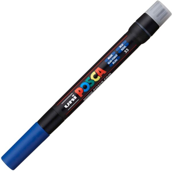 Marker - Posca PCF-350 - Blue | Uni-Ball - imagine 2