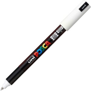 Marker - Posca PC-1MR - White | Uni-Ball