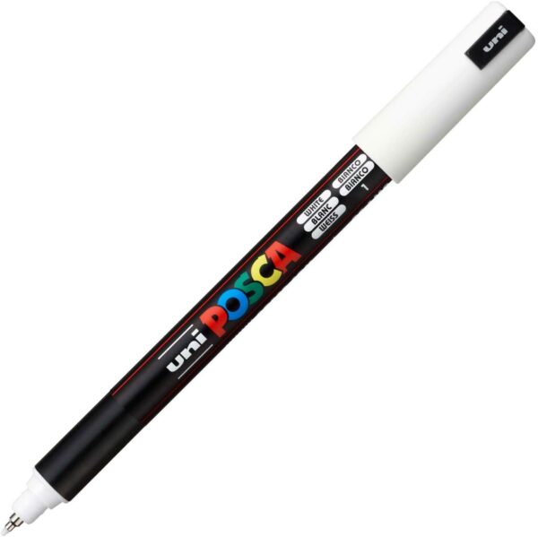 Marker - Posca PC-1MR - White | Uni-Ball
