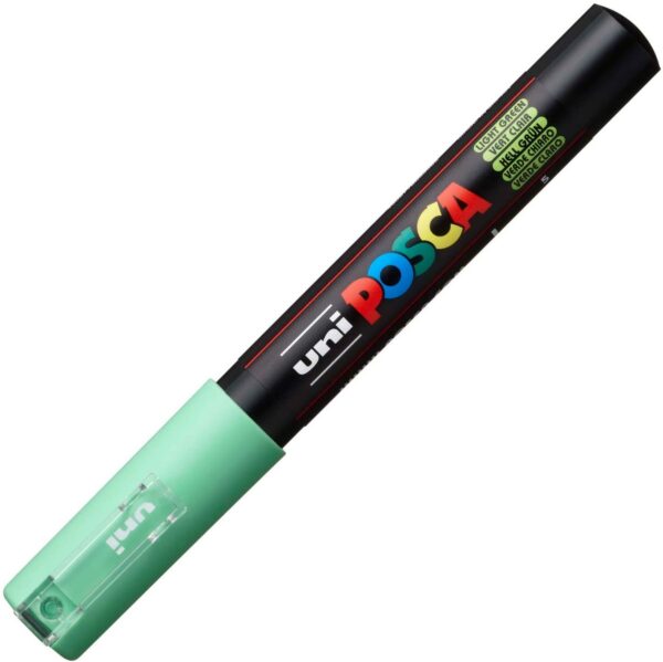 Marker - Posca PC-1M - Light Green | Uni-Ball - imagine 3