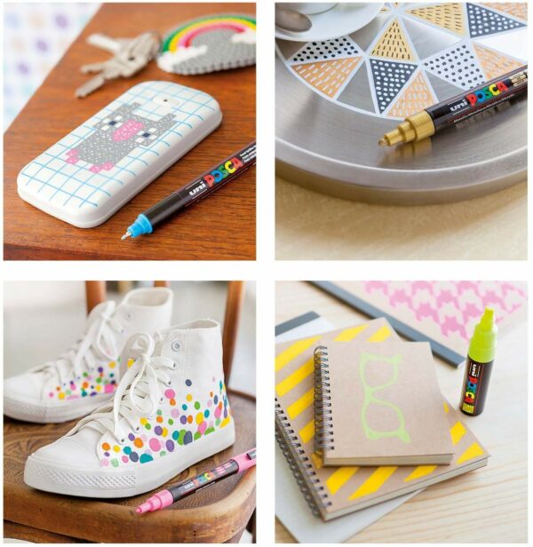 Marker - Posca PC-3M - Beige | Uni-Ball - imagine 2