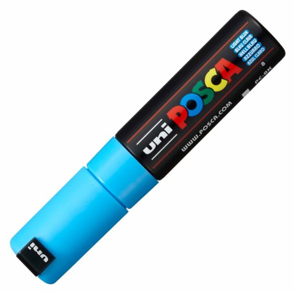 Marker Posca - Albastru deschis PC-8K | Posca
