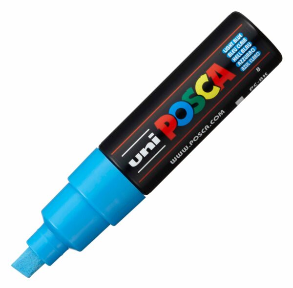 Marker Posca - Albastru deschis PC-8K | Posca - imagine 2