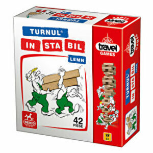 Joc Travel - Turnul instabil, lemn