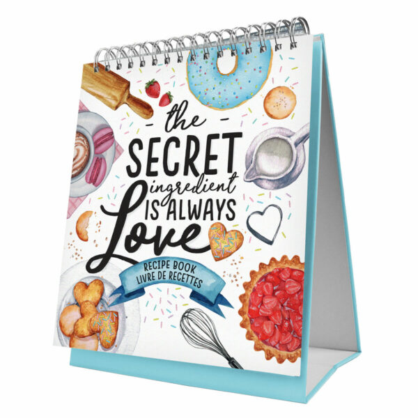Caiet retete - The Secret Ingredient Is Always Love | Legami