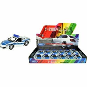 Masinuta metalica Welly - Porsche 911 Politie.