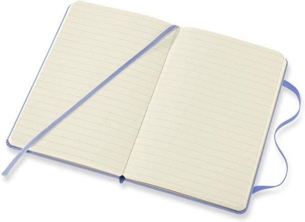 Carnet Moleskine - Classic Ruled Pocket Notebook Soft - Hydrangea Blue | Moleskine - imagine 5