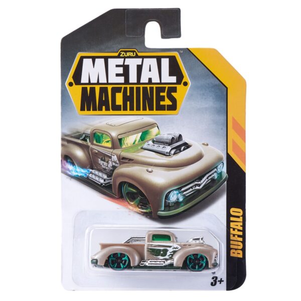 Masinuta Metal Machines Buffalo, 1:64, Gri
