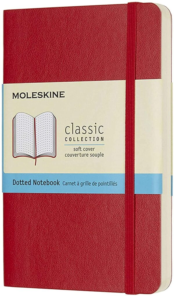 Carnet - Moleskine Classic Dotted Softcover Notebook - Pocket - Scarlet Red | Moleskine