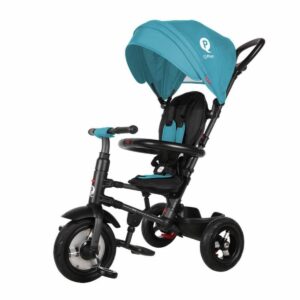 Tricicleta Qplay, DHS Baby Coccolle, Rito Rubber, Albastru