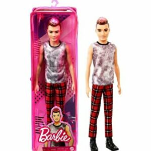 Papusa Barbie baiat, fashionistas cu tinuta punk