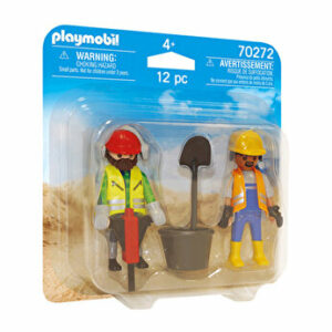 Playmobil City Action - Construction, Set 2 figurine muncitori