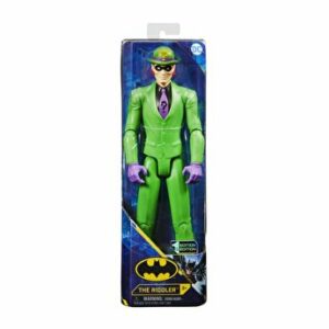 Figurina Batman, Riddler cu 11 puncte de articulatie, 30 cm