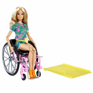 Barbie Fashionistas - Papusa Barbie in scaun cu rotile