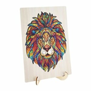 Puzzle lemn - Leu, 140 piese