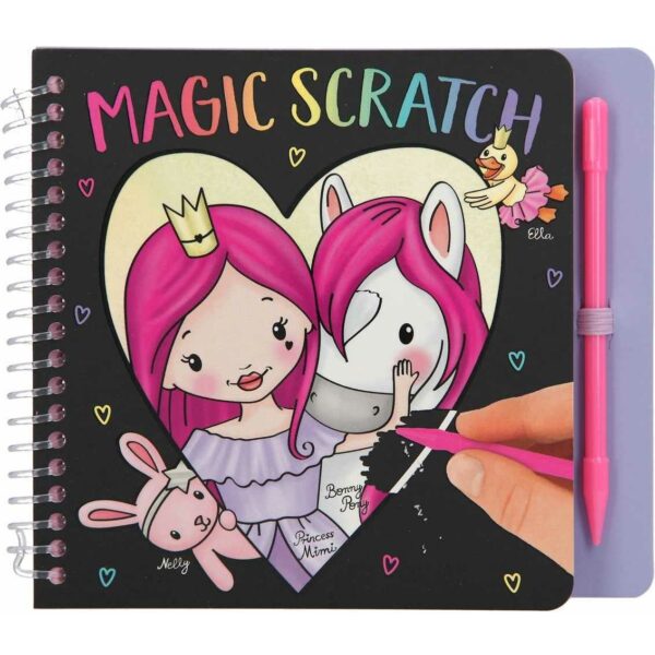 708 5201223 1 Carte Princess Mimi Mini Magic Scratch Book Depesche PT11413 B370708