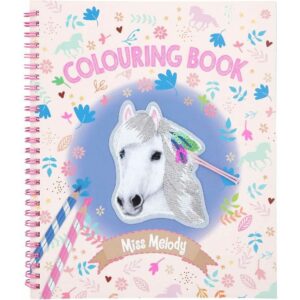 Carte de colorat + stickere Miss Melody Depesche PT11579