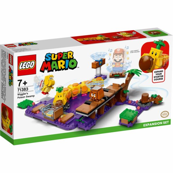 LEGO? Super Mario - Set de extindere Mlastina otravita a lui Wiggler (71383)