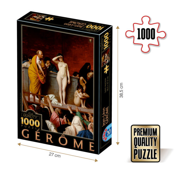 Puzzle Jean-L?on G?r?me - Puzzle adulti 1000 piese - Slave Auction