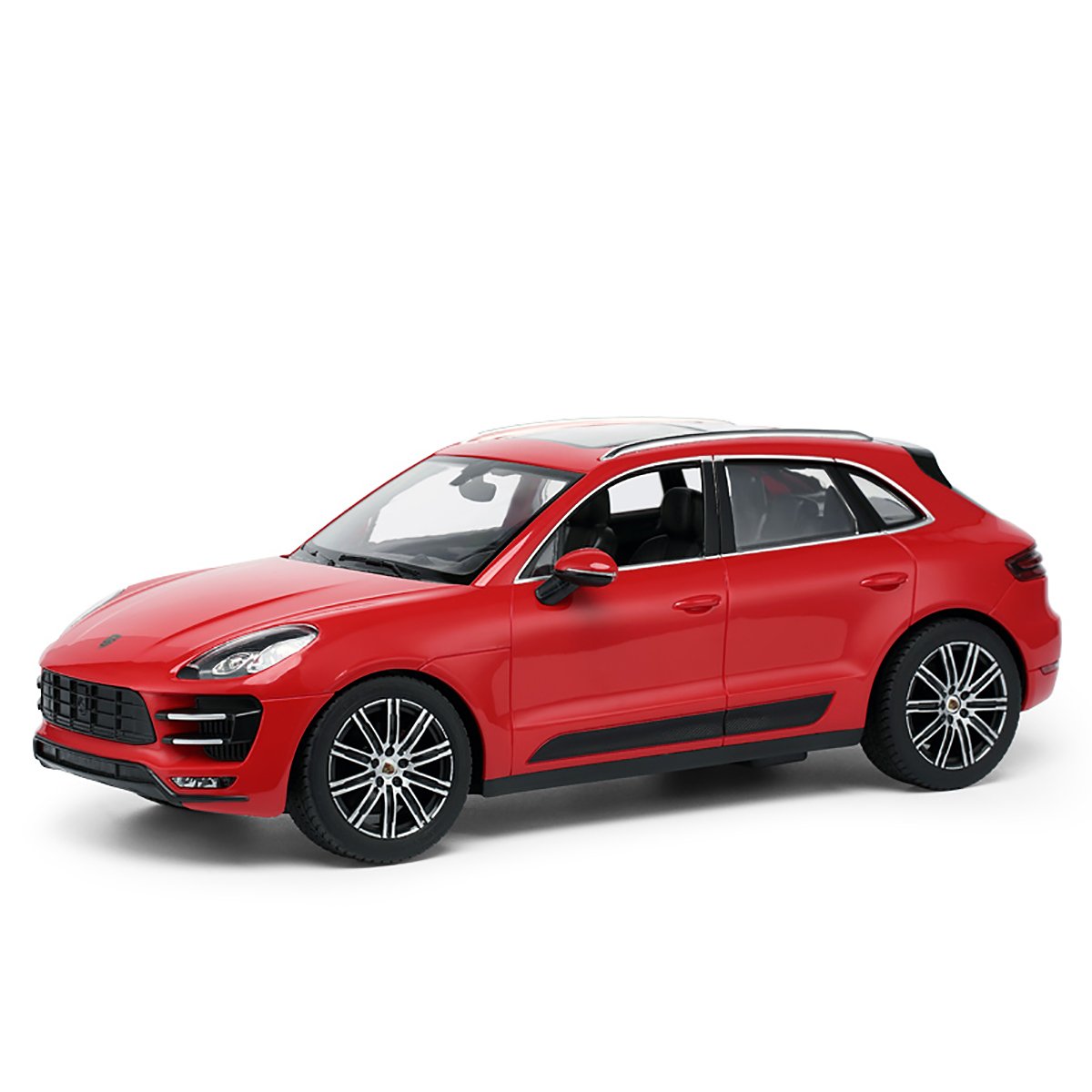 Masinuta cu telecomanda Rastar Porsche Macan Turbo, Rosu, 1:14