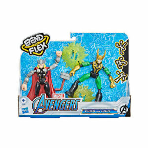 Set Avengers Bend and Flex - 2 figurine Thor vs Loki