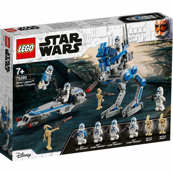 LEGO? Star Wars? - Clone Troppers din Legiunea 501 (75280)