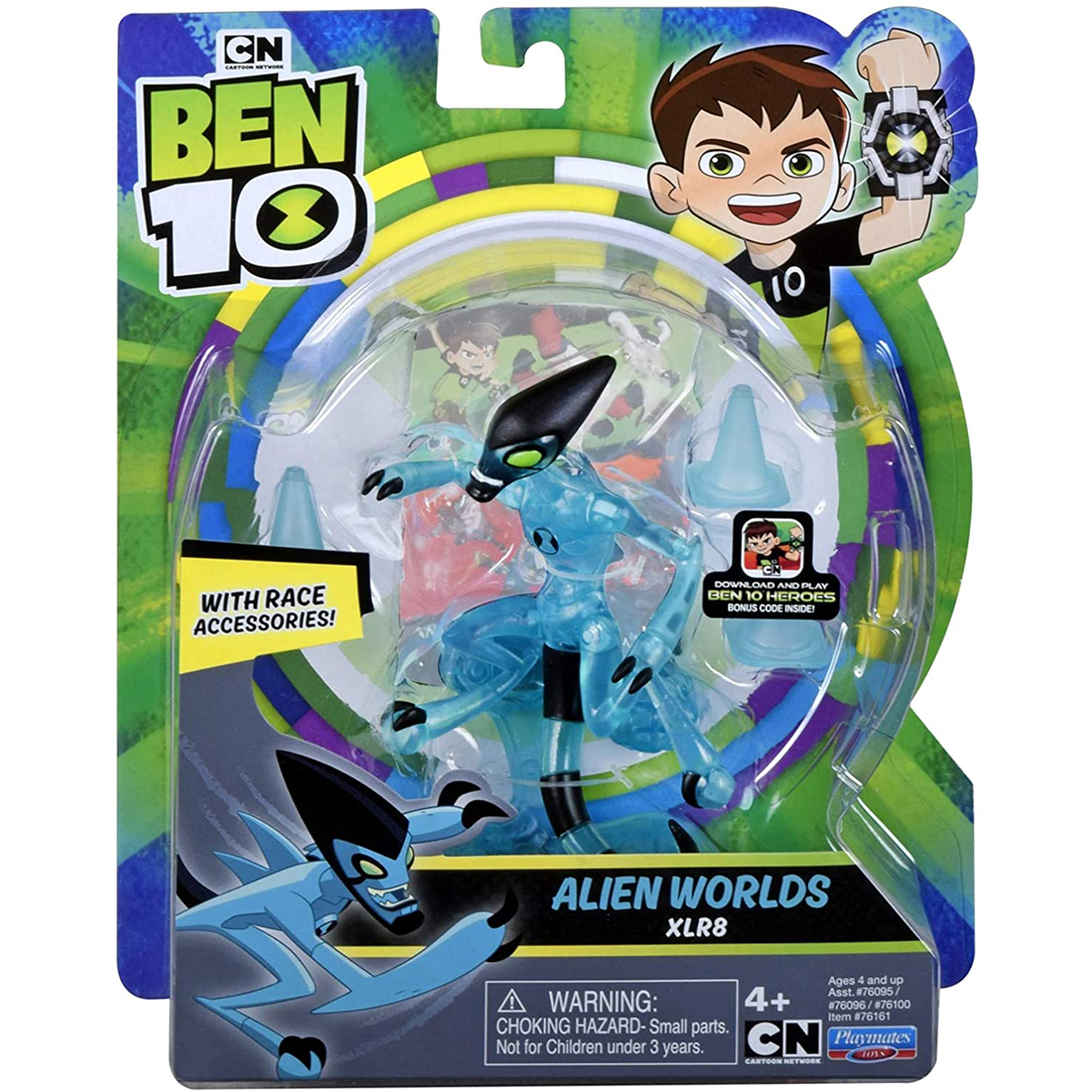 Figurina Ben 10 Alien Worlds, XLR8, 12 cm, 76161