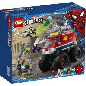 LEGO? Marvel Super Heroes - Camionul gigant al Omului paianjen contra Mysterio (76174)
