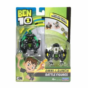 Set figurine Ben 10 - Cap de Diamant si Cannonbolt