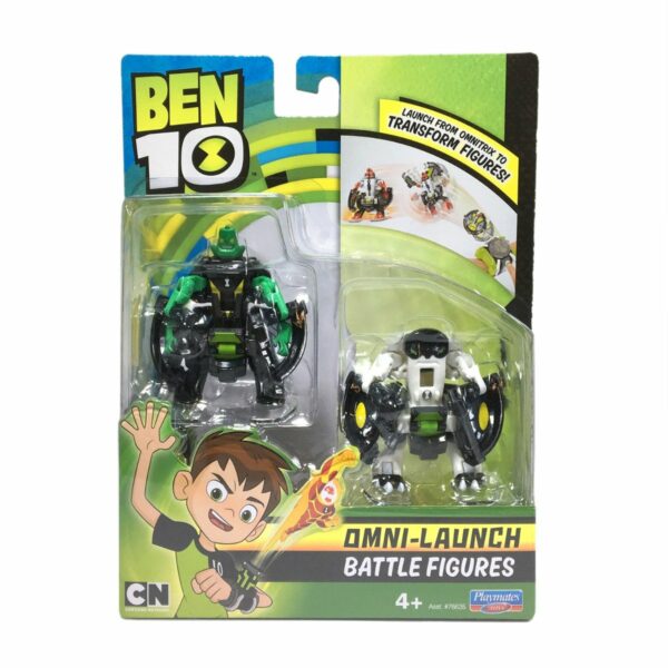 Set figurine Ben 10 - Cap de Diamant si Cannonbolt