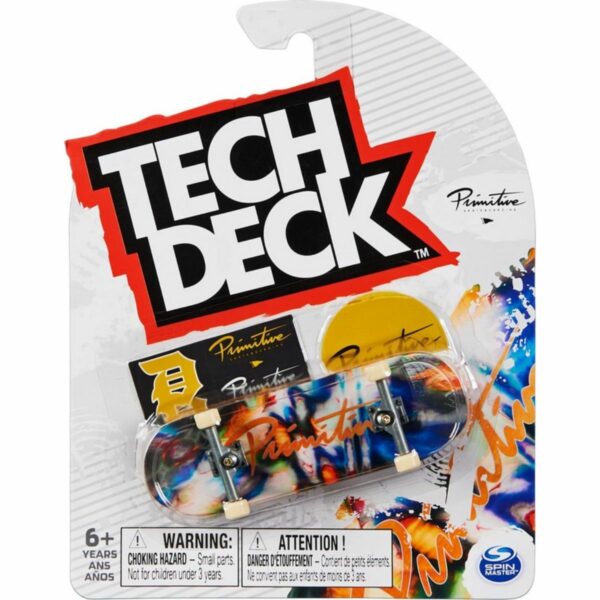 778988191330 mini placa skateboard tech deck primitive 20134279