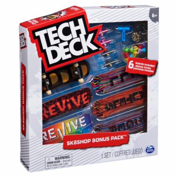 778988238158 set 6 mini placi skateboard tech deck bonus pack 20136699 1