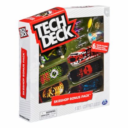 778988238158 set 6 mini placi skateboard tech deck bonus pack 20136700 1