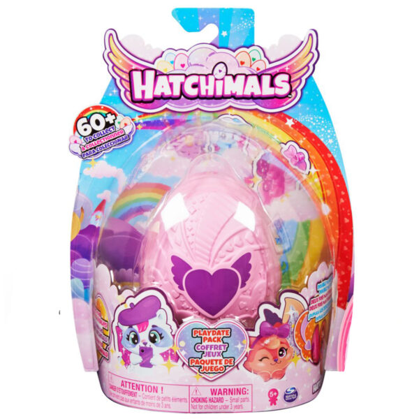 Set de joaca cu figurine surpriza Hatchimals