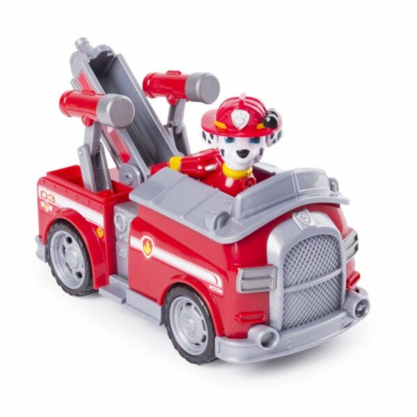 Masinuta de politie Paw Patrol, cu figurina Marshal