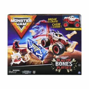Set masinuta Monster Jam, Blatin Bones, 20129455