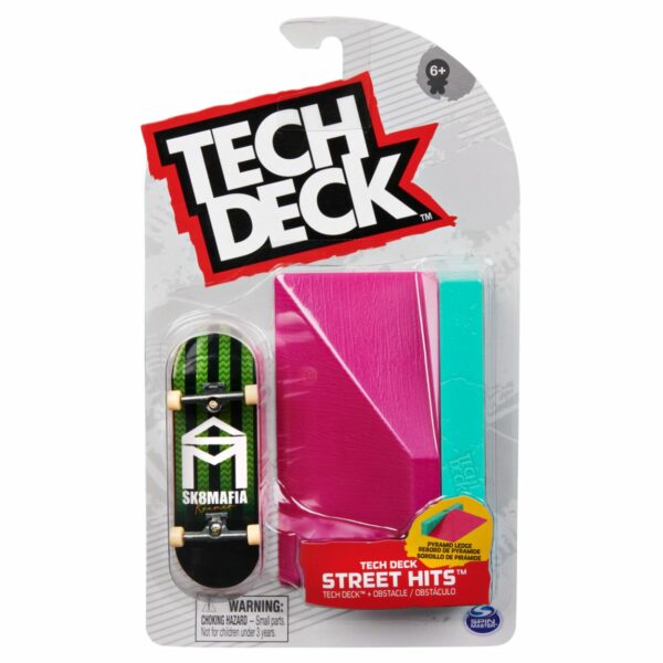 778988568491 mini placa skateboard tech deck sk8mafia cu obstacol inclus 20127706 1