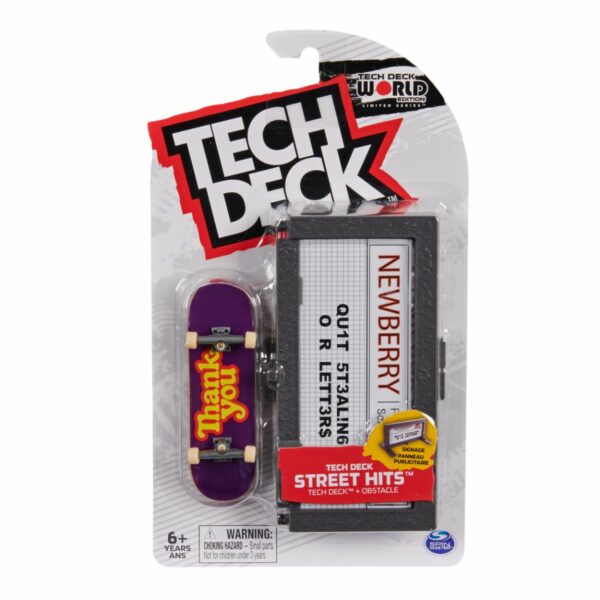 778988568491 mini placa skateboard tech deck thank you cu obstacol inclus 20125333 1