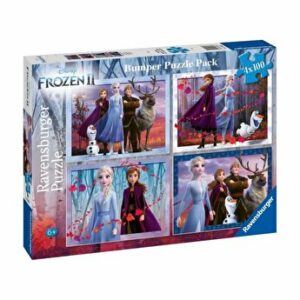 Puzzle Ravensburger Frozen II, 4 x 100 piese