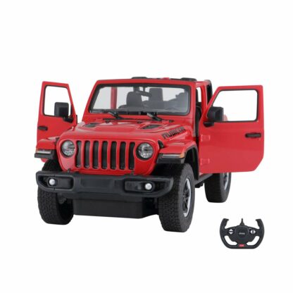 79400 masina cu telecomanda rastar jeep wrangler rc 114 rosu 1