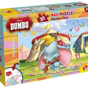 Puzzle de colorat maxi - Dumbo (35 piese)