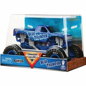 Monster Jam, macheta metalica scara 1 la 24 Blue Thunder