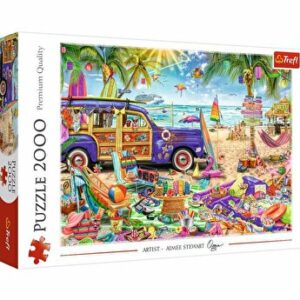 Puzzle Trefl Vacanta tropicala, 2000 piese