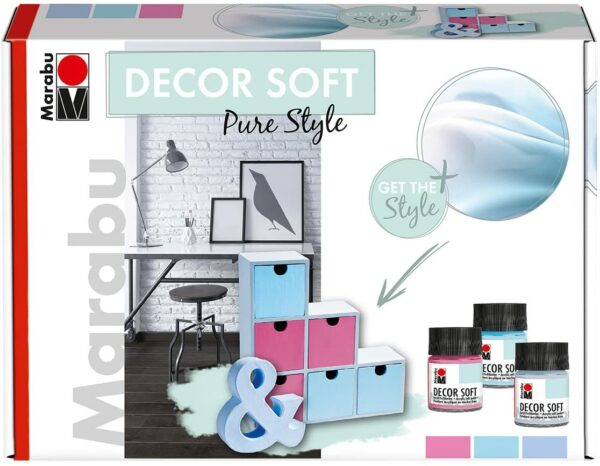 Set vopsea - Decor Soft - Pure Style | Marabu