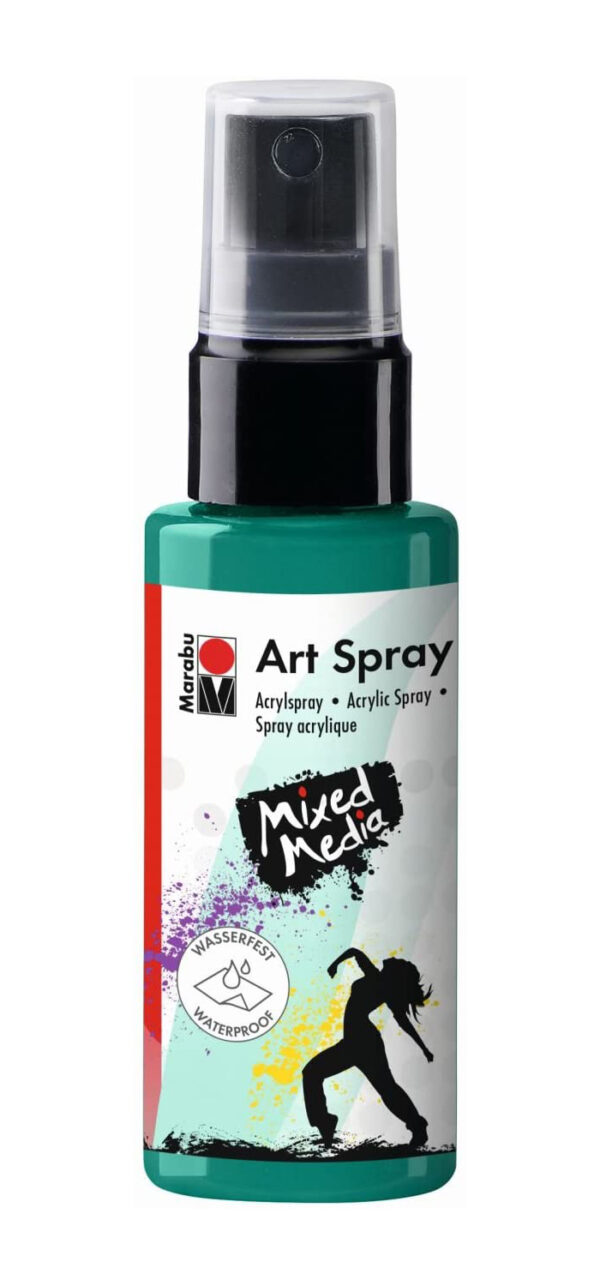 Spray vopsea - Marabu Art Spray, 153 Mint, 50ml | Marabu - imagine 4