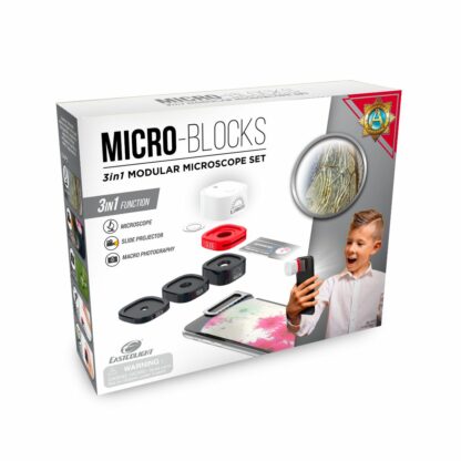 8023 set microscop 3 in 1 eastcolight micro blocks 2