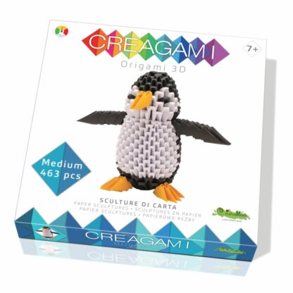 8032591787215 crea7215 001w joc 3d pinguin origami creagami 463 piese 1