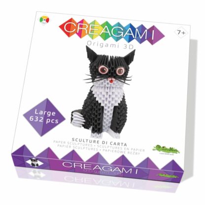 8032591787338 crea7338 001w joc 3d pisica origami creagami 632 piese 1