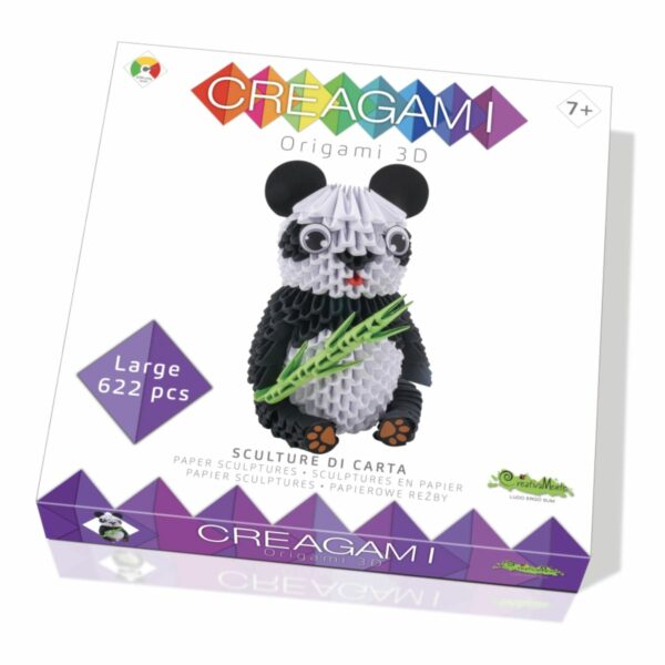 Joc 3D, Urs Panda Origami, Creagami, 622 Piese